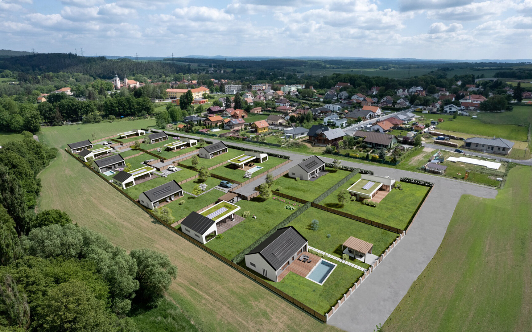 Voľné pozemky